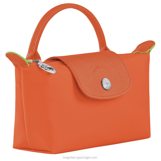 Longchamp 6DPZ674 carot mulheres bolsa le pliage verde com alça