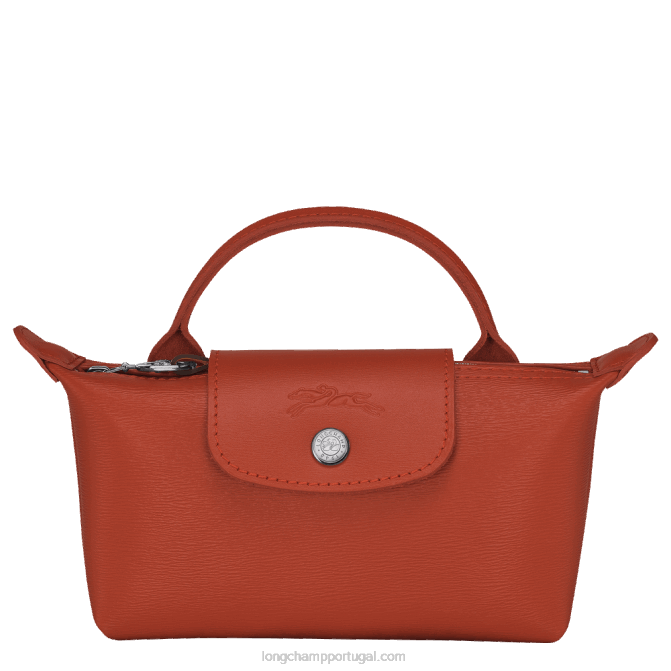 Longchamp 6DPZ679 terracota mulheres bolsa city com alça le pliage