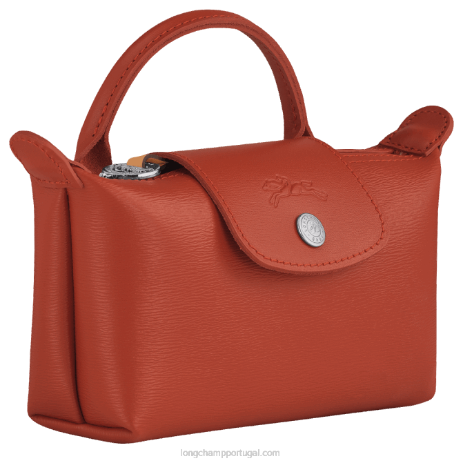 Longchamp 6DPZ679 terracota mulheres bolsa city com alça le pliage