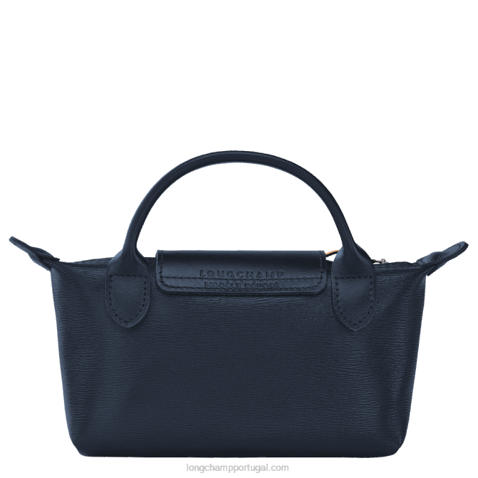 Longchamp 6DPZ680 marinha mulheres bolsa city com alça le pliage