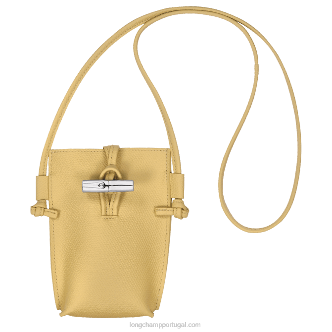 Longchamp 6DPZ685 milho mulheres capa de telefone roseau com renda