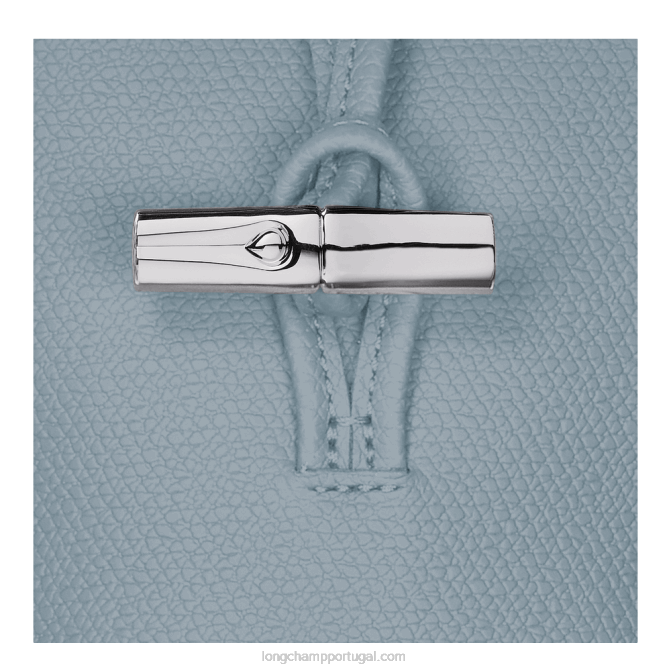 Longchamp 6DPZ687 nuvem azul mulheres capa de telefone roseau com renda