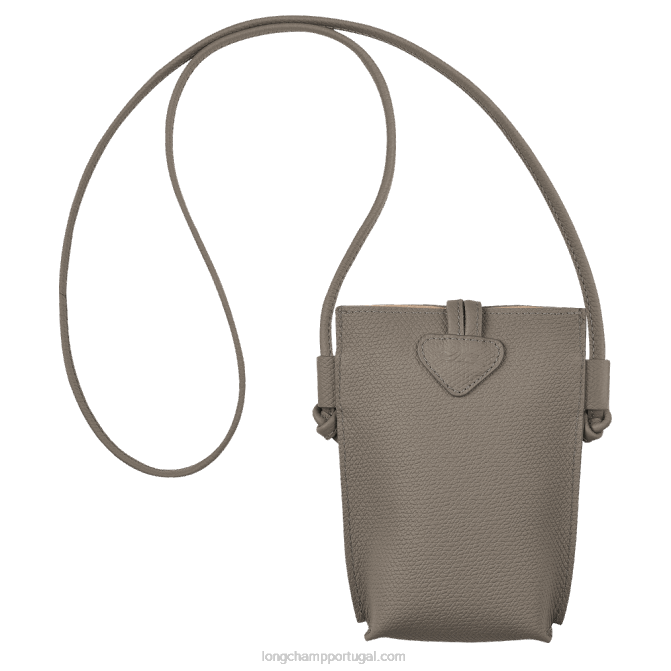 Longchamp 6DPZ688 rola mulheres capa de telefone roseau com renda