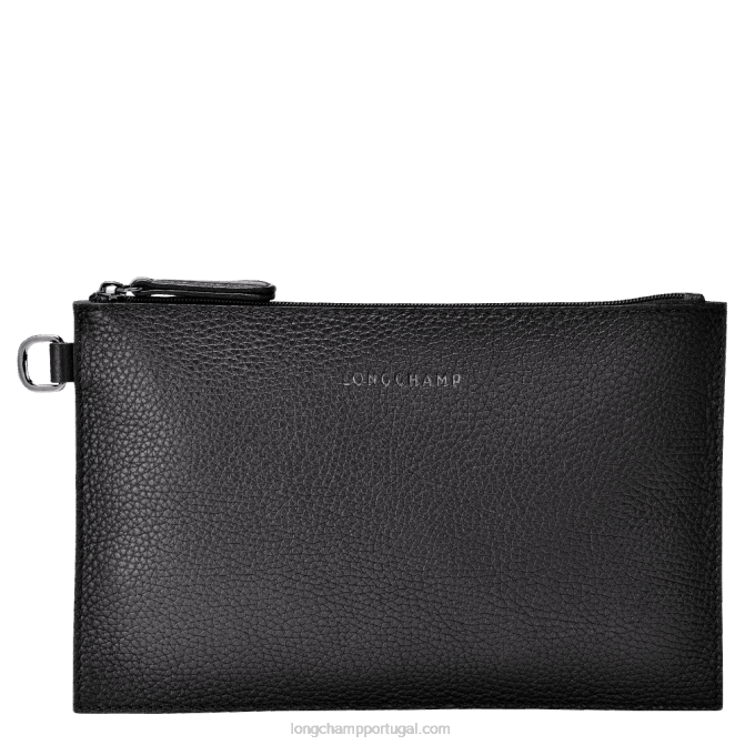 Longchamp 6DPZ690 preto mulheres bolsa essencial roseau