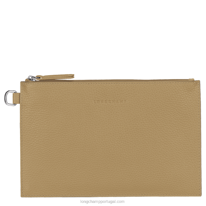 Longchamp 6DPZ691 bege mulheres bolsa essencial roseau