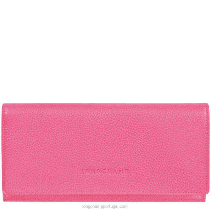 Longchamp 6DPZ607 doce mulheres carteira continental Le Foulonne