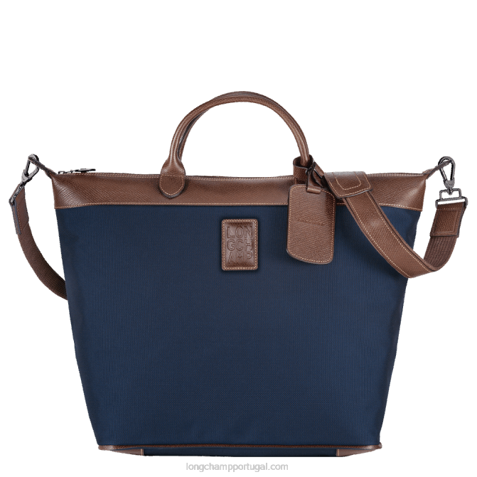 Longchamp 6DPZ764 azul mulheres bolsa de viagem boxford s