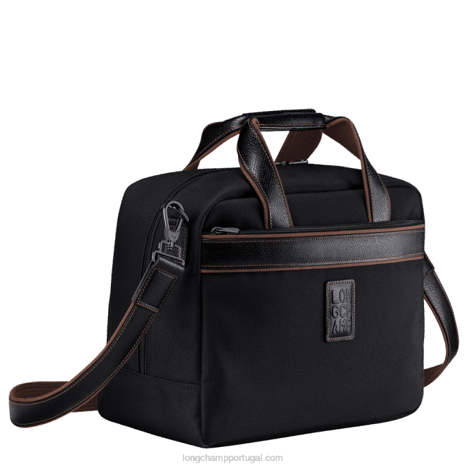 Longchamp 6DPZ774 preto mulheres bolsa de viagem boxford s