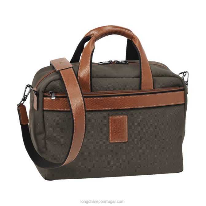 Longchamp 6DPZ775 marrom mulheres bolsa de viagem boxford s