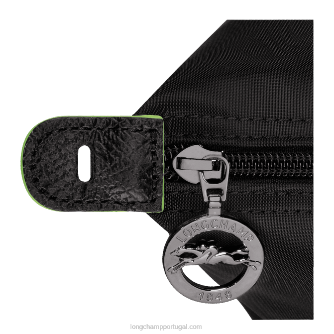 Longchamp 6DPZ786 preto mulheres mala de viagem verde le pliage s