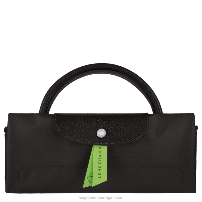 Longchamp 6DPZ786 preto mulheres mala de viagem verde le pliage s