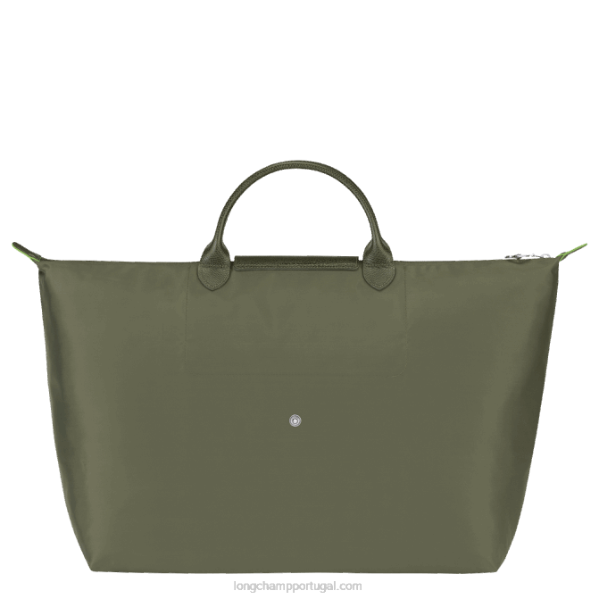 Longchamp 6DPZ787 floresta mulheres mala de viagem verde le pliage s