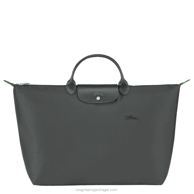 Longchamp 6DPZ789 grafite mulheres mala de viagem verde le pliage s