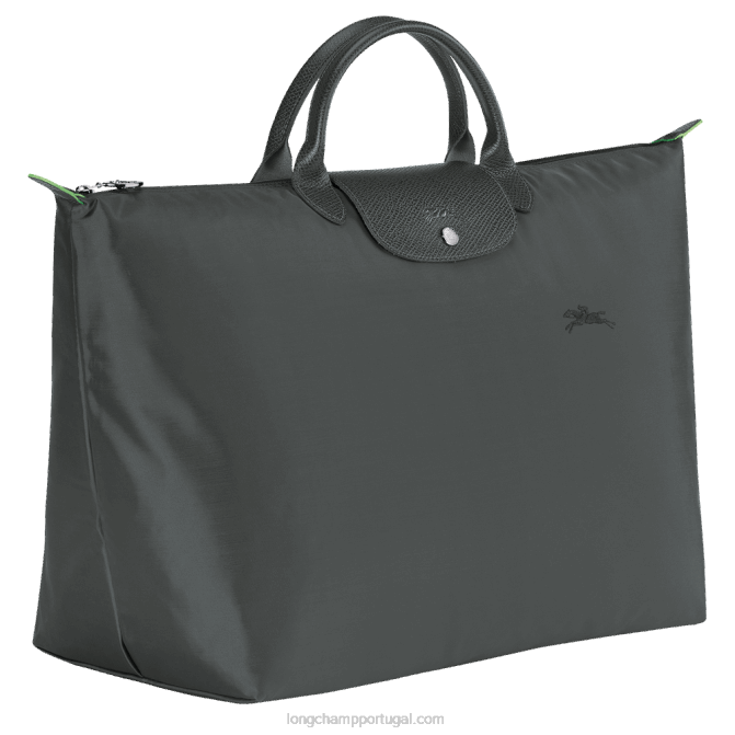Longchamp 6DPZ789 grafite mulheres mala de viagem verde le pliage s