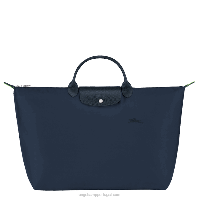Longchamp 6DPZ790 marinha mulheres mala de viagem verde le pliage s