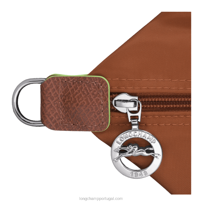 Longchamp 6DPZ802 conhaque mulheres bolsa de viagem verde le pliage expansível