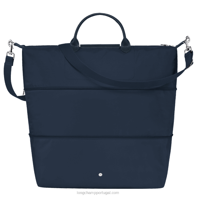 Longchamp 6DPZ804 marinha mulheres bolsa de viagem verde le pliage expansível