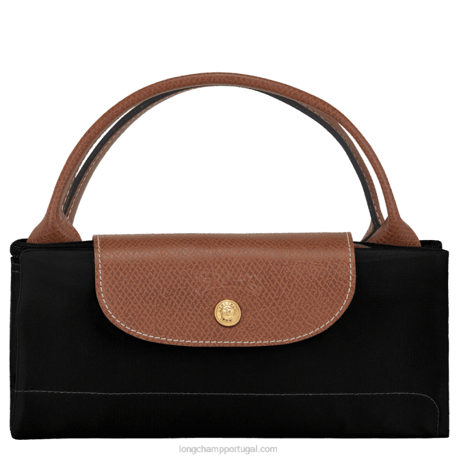 Longchamp 6DPZ805 preto mulheres mala de viagem original le pliage s