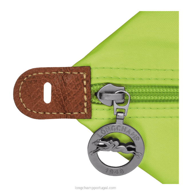 Longchamp 6DPZ806 luz verde mulheres mala de viagem original le pliage s