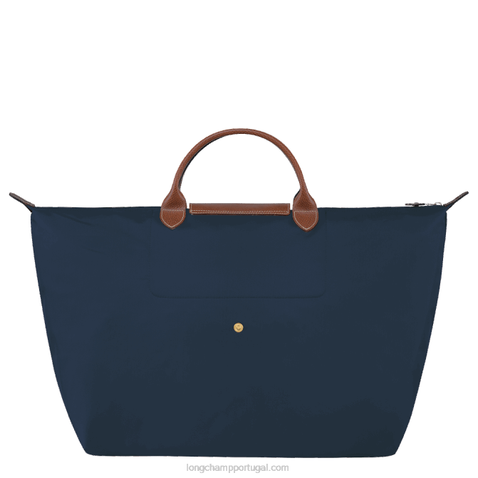 Longchamp 6DPZ808 marinha mulheres mala de viagem original le pliage s
