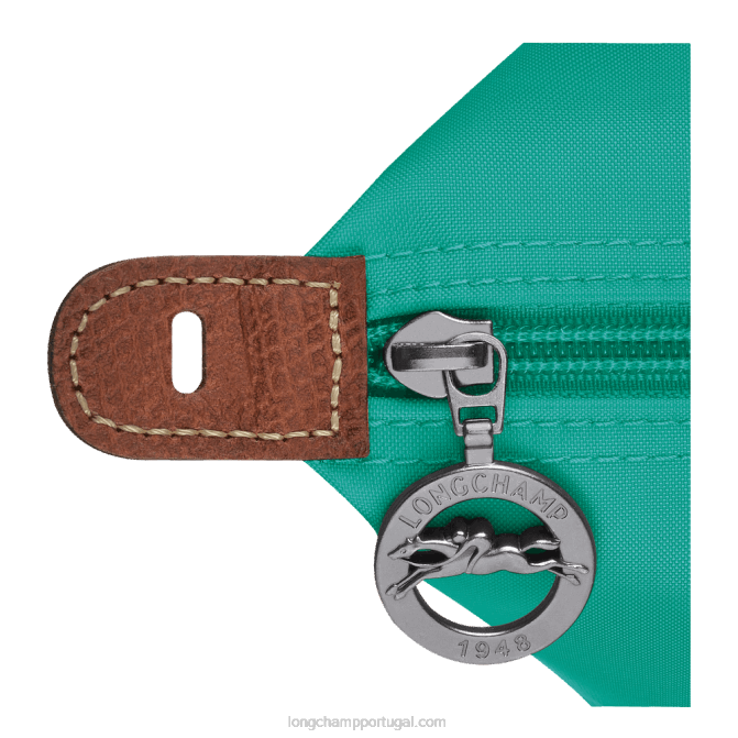 Longchamp 6DPZ809 turquesa mulheres mala de viagem original le pliage s