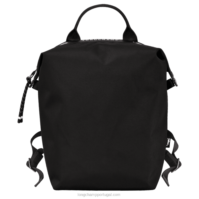 Longchamp 6DPZ423 preto mulheres le pliage mochila de energia