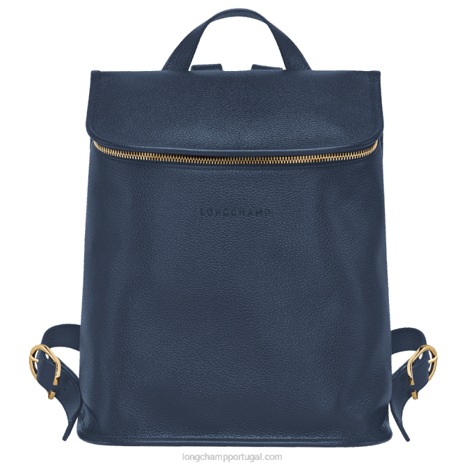Longchamp 6DPZ430 marinha mulheres mochila Le Foulonne