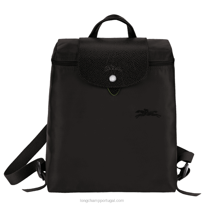 Longchamp 6DPZ434 preto mulheres le pliage mochila verde