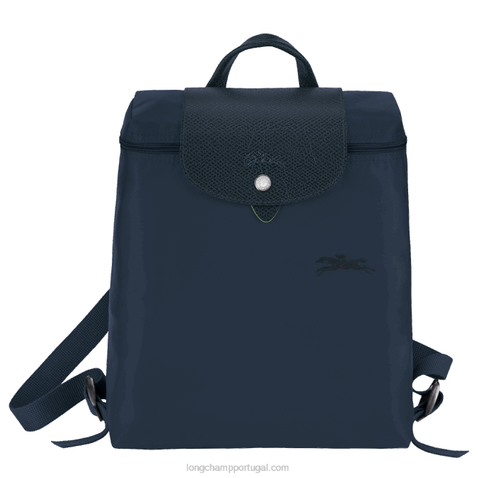 Longchamp 6DPZ438 marinha mulheres le pliage mochila verde