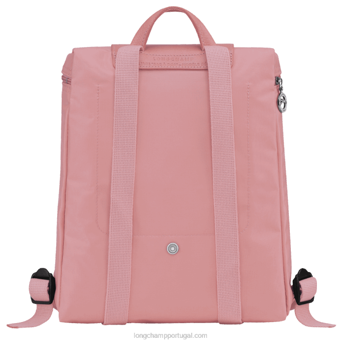 Longchamp 6DPZ440 pétala rosa mulheres le pliage mochila verde