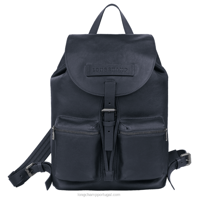 Longchamp 6DPZ454 azul da meia noite mulheres mochila 3d m