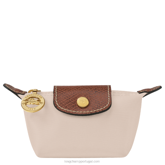 Longchamp 6DPZ504 papel mulheres bolsa de moedas original le pliage
