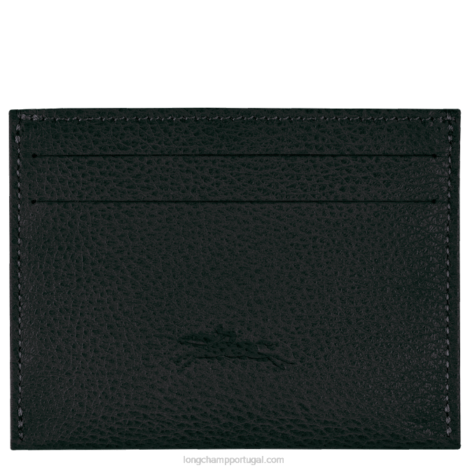 Longchamp 6DPZ643 preto mulheres Titular do cartão Le Foulonne