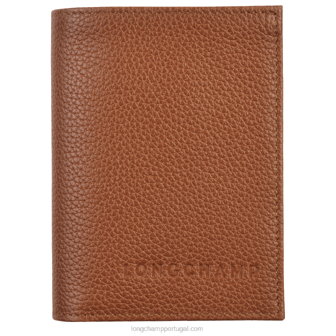 Longchamp 6DPZ658 caramelo mulheres titular do cartão lefolonne